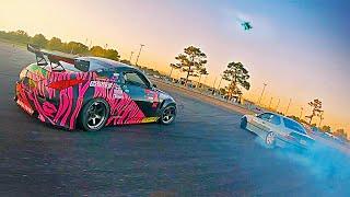 FPV chasing DRIFT CARS!