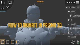 How To Animate In Prisma 3D! Beginner Tutorial