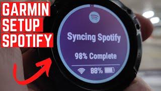 How to Get Started with Spotify on Garmin | Garmin Fenix 6 Pro Spotify Setup