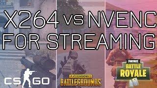NVENC vs X264 with RTX 2080ti - Streaming & Gaming