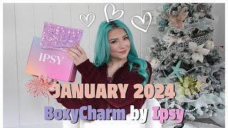 JANUARY 2024 BOXYCHARM BY IPSY UNBOXING: IPSY UNBOXING JANUARY 2024