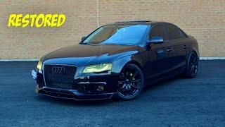 DIY Headlight Tint + Restoration (Audi B8)