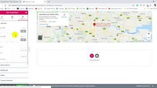Elementor Google Maps Widget color changes