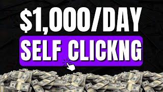 $1,000 Self Clicking Guranteed (CPA Marketing FREE Traffic)