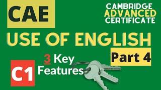 CAE Use of English Part 4 // Cambridge English: Advanced Use of English Part 4 [C1]