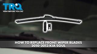 How to Replace Front Wiper Blades 2010-2013 Kia Soul