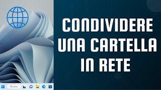 Come condividere una cartella in rete