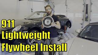 Porsche 911 Lightweight Flywheel Install | DIY