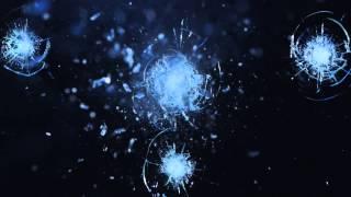 Bullet Proof Glass Test in Slow Motion Impact as Shot Hits Window Pane with Splinters HD Video View