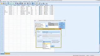 SPSS - Multidimensionale Skalierung