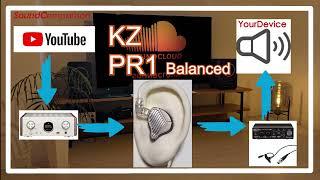 KZ PR1 Balanced vs Sound Source(emma wallace)[IEMs In-Ear headphones Sound Comparison]