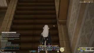 FFXIV getting under the stairs of a Small