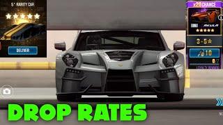 CSR2 Win Ginetta Akula | 20x Drop Rates Test, GOLD KEY PULLS ️