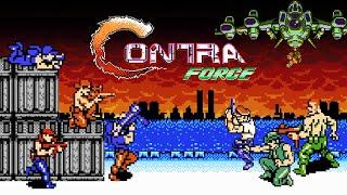 Contra Force / アークハウンド (1992) NES - 2 Players [TAS]