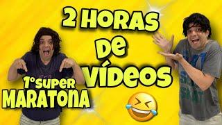 SUPER MARATONA DE 2 HORAS DE VÍDEOS - TUTU SANGOME TV - TENTE NÃO RIR