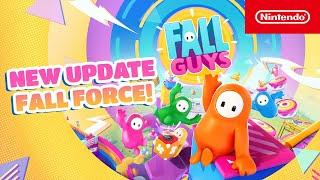 Fall Guys Fall Force - Update Trailer - Nintendo Switch