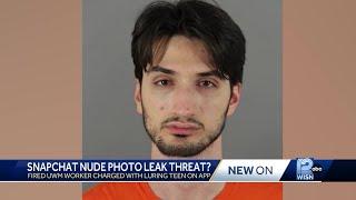 UWM employee fired, accused of threatening to leak nude photos of teen girl