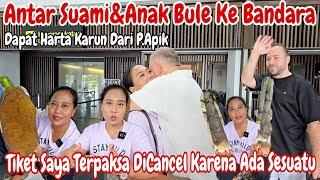 GAGAL LIBURAN‼️MENGANTAR ANAK& SUAMI KEBANDARA || PERTAMA X DIMASAKIN ENTOK PEDAS SUWIR  KAKAK NO 3