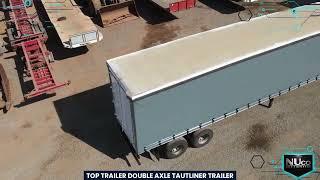 TOP TRAILER DOUBLE AXLE TAUTLINER TRAILER | NUco Auctioneers