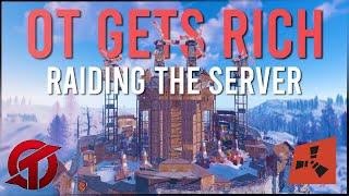 Rust ZERG Movie | OT went to Rust's BIGGEST SERVER and raided EVERYTHING in sight