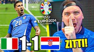 CROAZIA vs ITALIA 1-1 MIRACOLO AL 98'!! - EURO 2024 REAZIONE del WEB ai MEME!