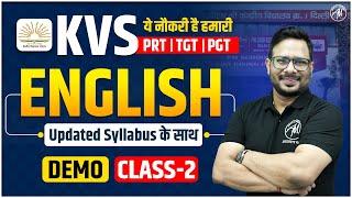 KVS 2025 | KVS ENGLISH : DEMO CLASS 2 | KVS EXAM 2025 | KVS By Adhyayan Mantra