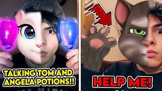 DO NOT DRINK THE CREEPY TALKING TOM AND TALKING ANGELA POTIONS!! (HELP ME)