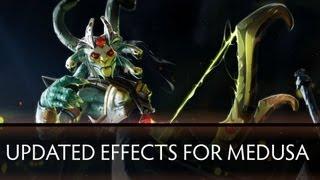 Dota 2 Medusa Updated effects for Mana Shield and Mystic Snake