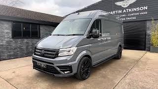 2024 (73) Volkswagen Crafter 177ps MWB Auto in PURE GREY! Great spec + MA-SV Styling