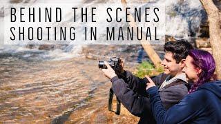 Behind the Scenes - Teaching a Beginner Photographer How to Shoot in Manual