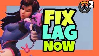 How To FIX LAG In OVERWATCH 2  2024 Step By Step Guide - FIX LAG EASY
