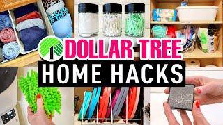 DOLLAR TREE HOME HACKS For REAL LIFE Organization & Storage Solutions!