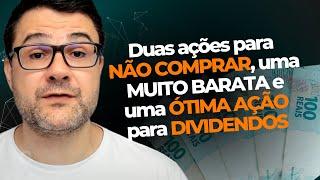 Duas ações para NÃO COMPRAR, uma MUITO BARATA e uma para DIVIDENDOS | AERI3, TUPY3, DIRR3, ALUP11