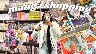 manga shopping with me  | barnes & noble + books-a-million haul ‧₊˚