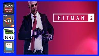 Hitman 2 Fps Test On Ryzen 5 4500 Radeon Rx 580 16Gb Ram SSD 1440x900