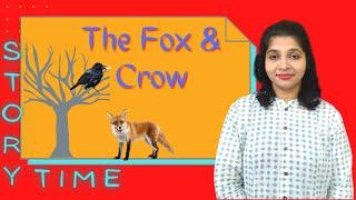 THE FOX AND THE CROW | MORAL STORY WITH ACTIONS | STORIES N TALES | #storytime #thefoxandthecrow