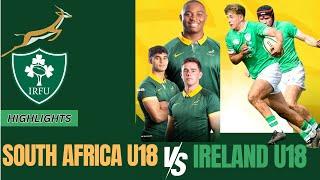 Ireland 18 vs South Africa U18 | Rugby Battle Royal