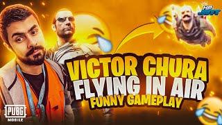 VICTOR CHURRA FLYING IN AIR FUNNY GAME PLAY| HP JUTT GAMING