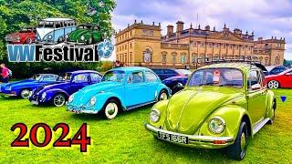 VW Festival Harewood House 2024 Leeds Lots of classic Volkswagen Beetle, Bus, Karmann, Golf