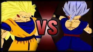 DBZ TTT MOD FULL PORT V2: GOKU SSJ3 VS GOHAN BESTIA