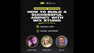 Designer Success: How To Build A Successful Agency With Wix Studio