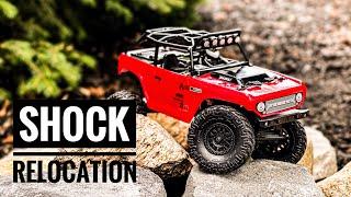 SCX24 Free Mod: Shock Placement for MORE FLEX! Is it a good idea?