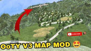 NEW OoTY V3 MAP MOD  FOR BUS SIMULATOR INDONESIA #bussid #mapmod ##hillsmap #bus_game #trafficmod