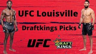 UFC Louisville Draftkings Picks