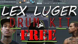 FREE Official LEX LUGER Drum Kit ( DOWNLOAD LINK ) FL STUDIO