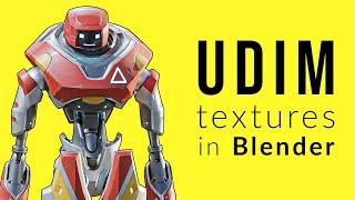 UDIM Textures in Blender 2.82: What They Are and How to Use Them