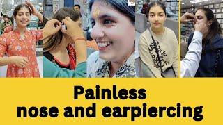 Painless nose and earpiercing trending/hanging Piercings/helix/upper lobe ear piercing/