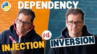 Dependency INVERSION vs Dependency INJECTION in Python