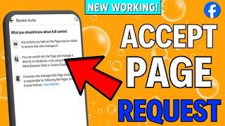 How to Accept Facebook Page Admin Request (2024)