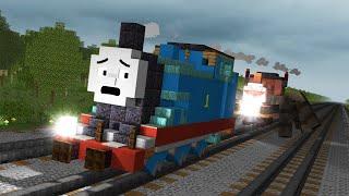 Choo-Choo Charles Chases Thomas in Minecraft Animation